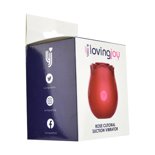 Loving Joy Rose Toy Clitoral Suction Vibrator - imagine 6
