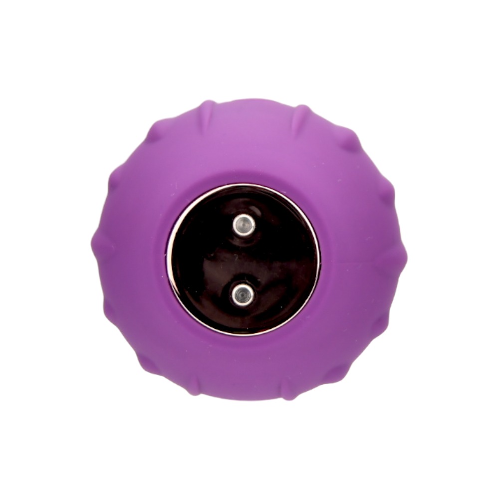 Loving Joy Rose Licking Clitoral Vibrator Purple - imagine 5