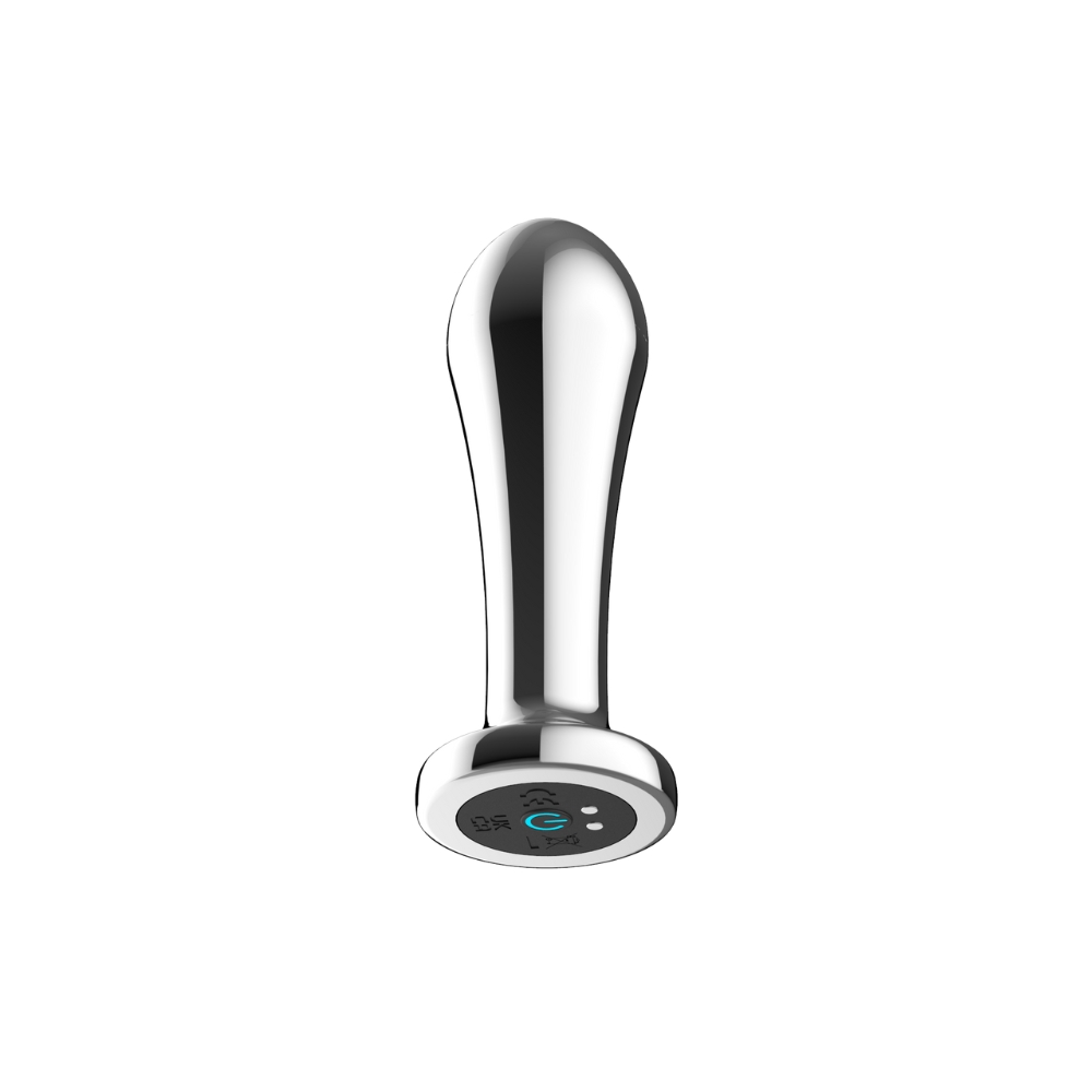 Toosh Remote Controlled Metal Vibrating Anal Plug - imagine 4