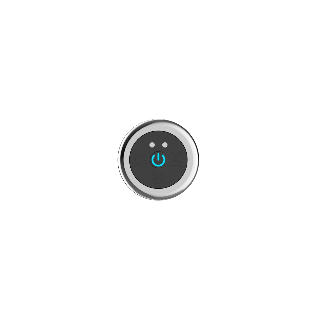 Toosh Remote Controlled Metal Vibrating Anal Plug - imagine 6